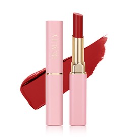 BEAUTY SEARCHER lippenstift, Es ist ein großer, glänzendes lippenstift, die flummige mischung aus satin und sahne, ein feuchter lippenstift mit lippen und stummer, stummer dauerlippenstift #06