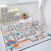 Loartee Soft Kids Educational Rug - 0.78" Thick Road Rug,