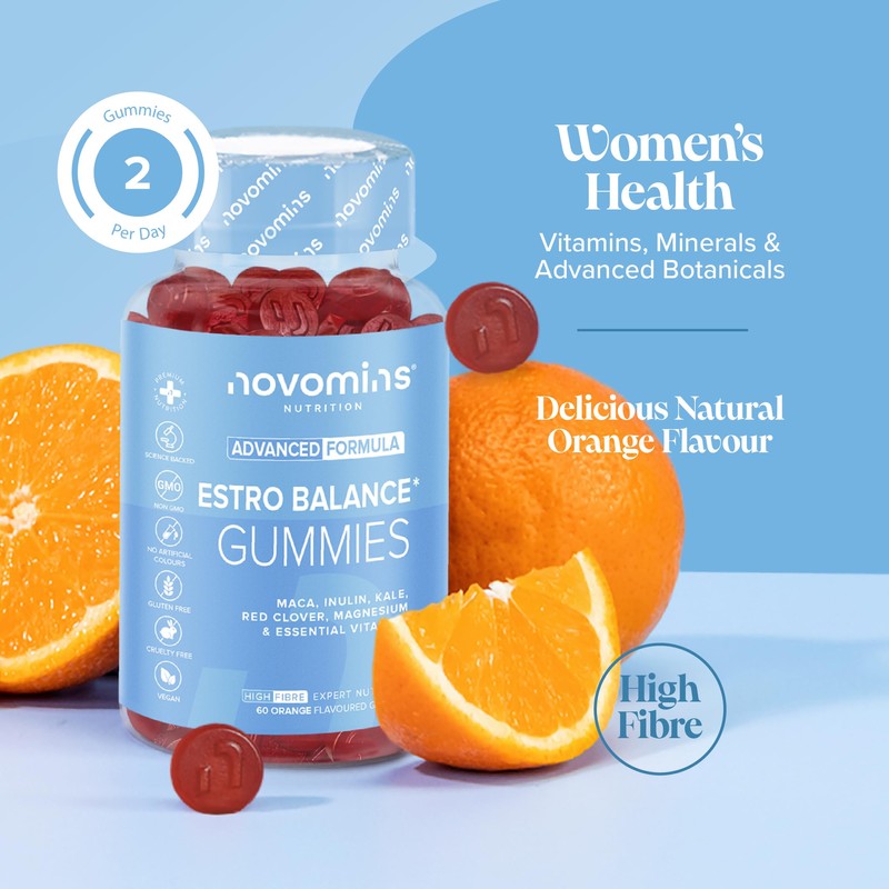novomins Novomins Estro Gummies C Womens Multivitamins - with Vitamin