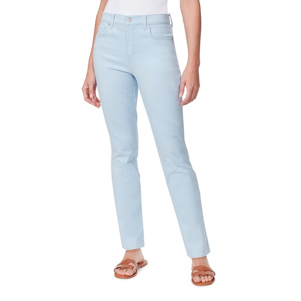 Gloria Vanderbilt Amanda Classic Jeans cónicos de Talle Alto para Mujer, Azul (Blue Breeze), 34