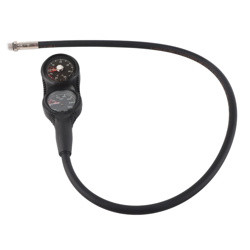 Professional Scuba Diving 2 Gauges Pressure Gauge Dive Digital Depth