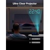 ROCAM Projection Alarm Clock, Digital Clock with Projector on Ceiling