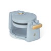 Beautiful Rotating Belgian Waffle Maker, Non-Stick Plates, Cornfllower Blue