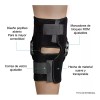 SuperConfort Rodillera Articulada Rom Post Operatoria Graduada Ajustable