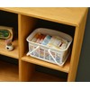 ALINK Plastic Shower Caddy Basket with Handle, Portable Organizer Storage