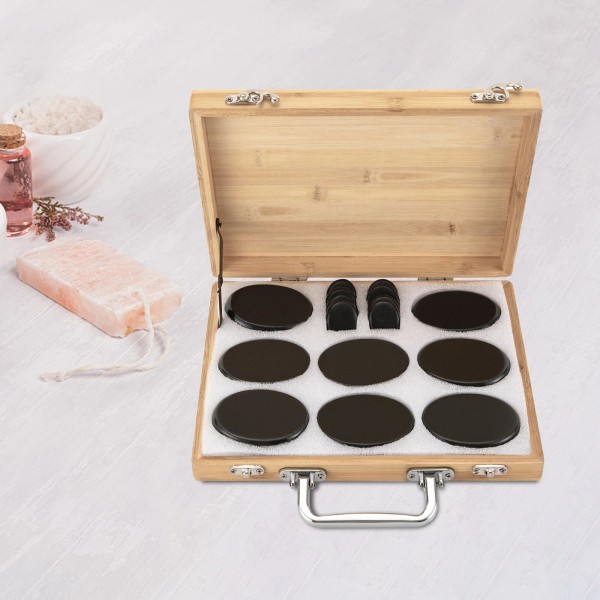 Unbranded Hot Massage Stone Basalt Stones Set Rock SPA Massage