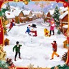 GW Box 5 Pcs Christmas Village People Figurines