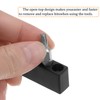 sourcing map 12pcs Plastic Hex Shank Screwdriver Bit Holder Organizer