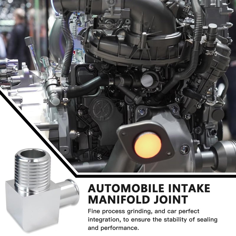 INGQI Car Heater Hose Fitting 90 Degree Connector Heater Hose