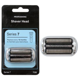 73S Silver Electric Shaver Replacement Head w/Plastic Sealed Packaging for Br-aun Series 5/6 Br-aun Shaver 50-M7200cc/ 50-W4320cs/50-B7000cc by Qbahip