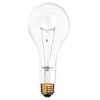 Satco S4959 130V 300 Watt PS25 Medium Base Light Bulb, Clear