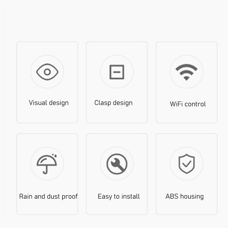 WiFi Smart Socket PC ABS IP55 Waterproof APP Remote Control