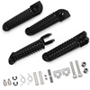FOVPLUE Driver/Rider and Passenger Footrest for Yamaha YZF R6 2003-2020,R1