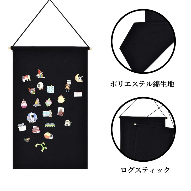 ZHEJIA Large Capacity for Brooches and Can Badge Storage, Wall