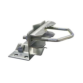 Skyre V mast Base 20 to 60 mm for Aerial Mast Satellite Mast Mast Base Bracket with Tooth Clamp