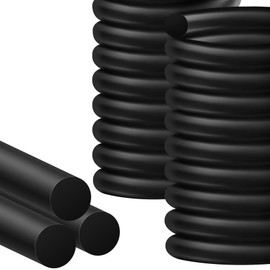 MYFAMIREA 20FT Backer Rod 1 Inch EPDM Rubber Caulk Saver Weather Strip Seal Concrete Expansion Joint Filler for Gaps and Joints, Black