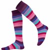 MySocks Unisex Knee High Stripe Socks 20 Pairs 4-7