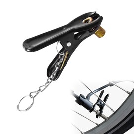 TVETE Bicycle Air Pump Adapter, Air Pump, Nozzle, Air Pump, Conversion Adapter, Valve Adapter, Air Pump Attachment, US Type, English Type, Conversion Adapter, Air Chuck, Car Tire Air Pump, Tire Pump