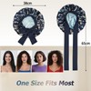 NAHOSY Satin Silk Bonnet for Sleeping Women, Reversible Double Layer