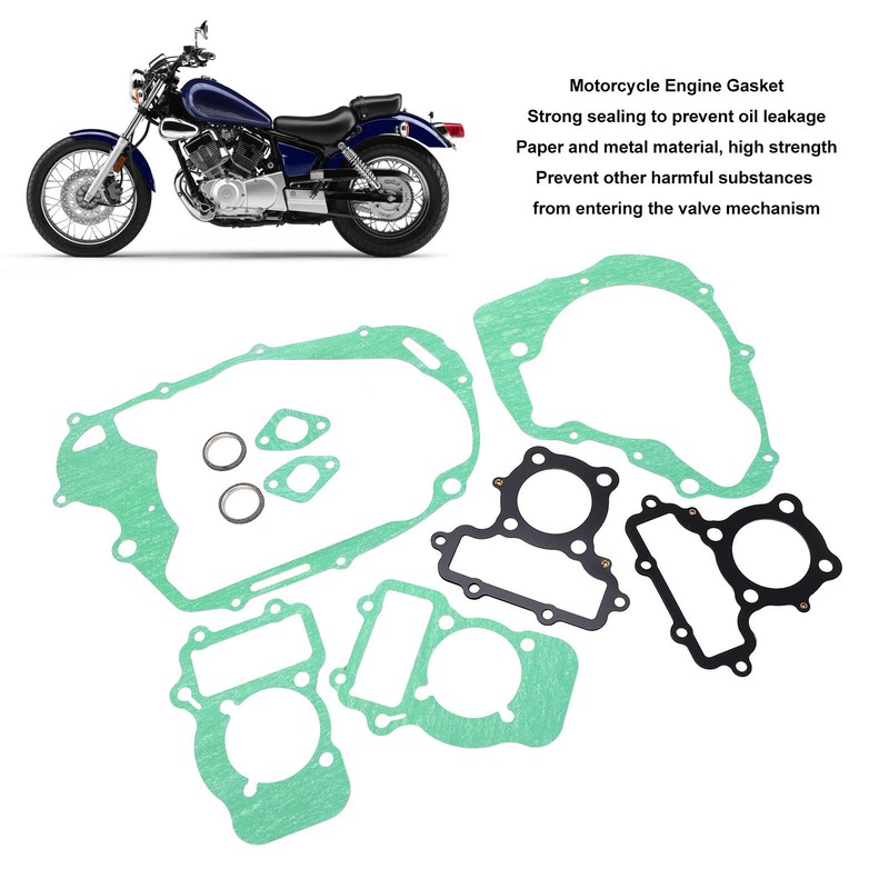 10PCS Motorcycle Engine Gasket Strong Sealing Leak Proof Cylinder Gasket