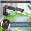 hygger Aquarium Light Clip Holder (for HG-957),1 Piece, Aquarium Fish