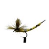Trockenfliege " Mayfly Parachute ", 3er Set, auf Schonhaken/barbless hook (Hakengr√∂sse 14)