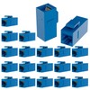 VANDESAIL RJ45 Coupler Cat6 Keystone Jack 20-Pack, Female to Female