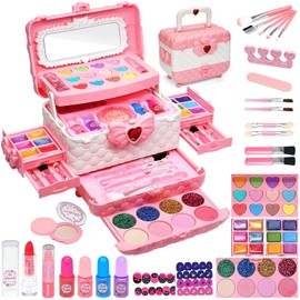 Juegos de maquillaje para niñas - Juegos de maquillaje para niñas de 5 a 8 años, Maquillaje para niñas, Kit de maquillaje de juego, los mejores juguetes para niñas pequeñas, cosas de princesa para