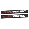 Aimoll 2pcs 5.3l Vortec Hood Emblems Replacement for Z71 GMC