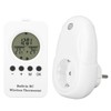 Wireless Plug in Thermostat LCD Remote Control Digital Display Temperature