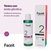 FACEIT I Tónico Facial con Ácido Glicólico, Aloe Vera y