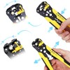 MMOBIEL Automatic Wire Stripper Crimper Cutter Pliers for Crimping Cutting