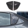 Rear Side Window Louvers Cover Trim Compatible with Mazda MX-5
