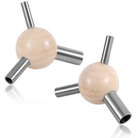 2pcs 3-in-1 Safety Eyes Tool, 3 Sizes Doll Eyes Auxiliary Tool for Attaching Safety Eyes for Crochet Safety Eyes for Amigurumi Stuffed Animal Eyes for Attaching Crafts