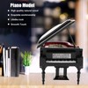 Exquisite Wooden Mini Piano Model Display Decoration Home Coffee House