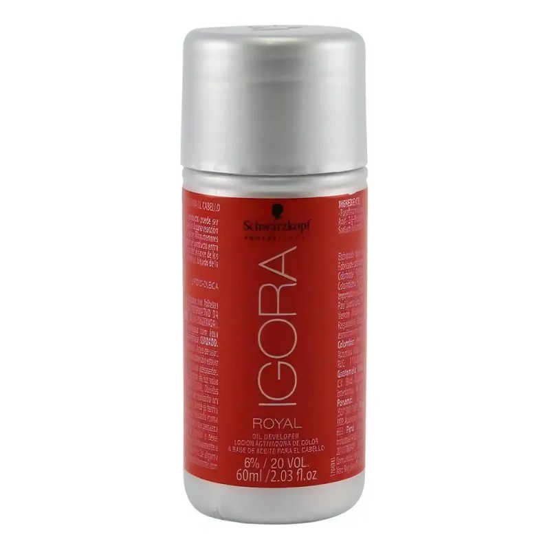 Igora Royal Extra Copper, color rubio medio 7-77 + Ox