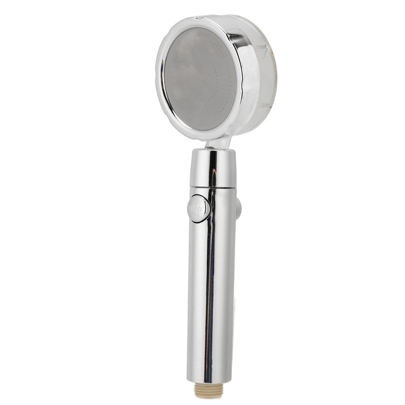 Turbine Fan Shower Head Shower Hose High Pressure 360 °