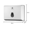 BBX Lephsnt Paper Towel Dispenser, CHUANGDIAN Wall-Mounted Hand Towel Dispenser