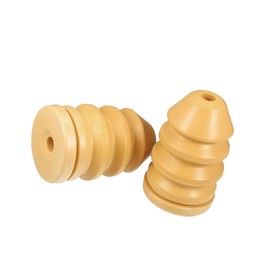 HOPESPANNER 2PCS Polyurethane Rear Front Suspension Bump Stop/Axle Jounce Bumpers Fit for Jeep for Liberty 2002-2007 Replacement Frame Bump Stops 52088705AB Yellow Replace Parts Vehicle Components