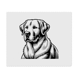 2 x 'Apportierhund' Mikrofaser-Objektiv- / Brillenreinigungstücher (LC00028767)