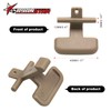 RYANSTAR RACING 2pcs Beige Center Console Armrest Upper & Lower