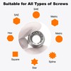 sourcing map 2pcs 12 Points Socket 3/8" Drive 10mm Metric
