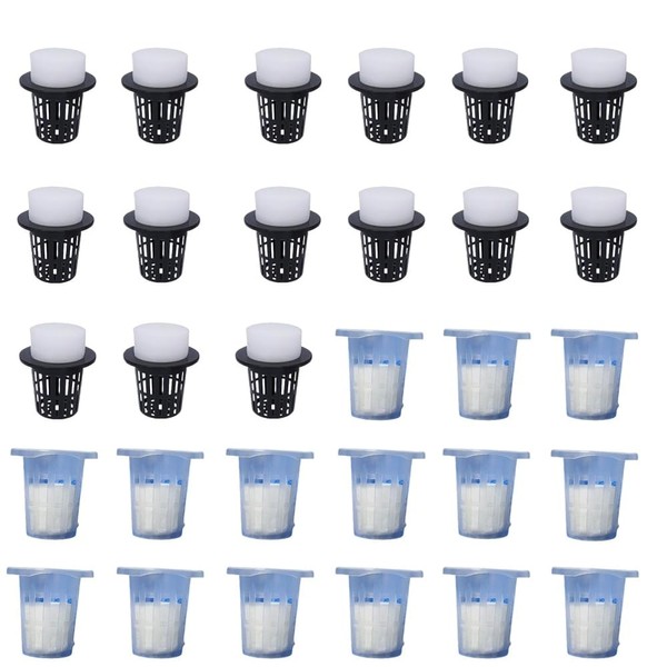 Loopunk Set of 30 Hydroponic Cultivation Pot, Hydroponic Cultivation Pot,