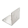Hyever Stainless Steel L Brackets Fastener Corner Braces with Screws