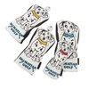 Golf Club Head Cover Waterproof PU Golf Club Covers Set