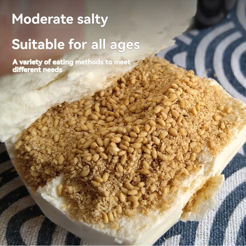 FIFIWER Sesame Salt9.6oz/275g,Seasoning, For salads, vegetables, stews, soups, pasta and