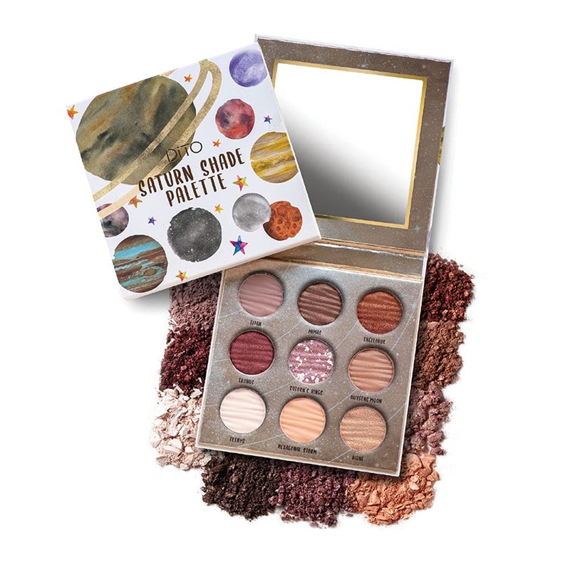 DITO Galaxy 9 Color Eyeshadow Palette SATURN
