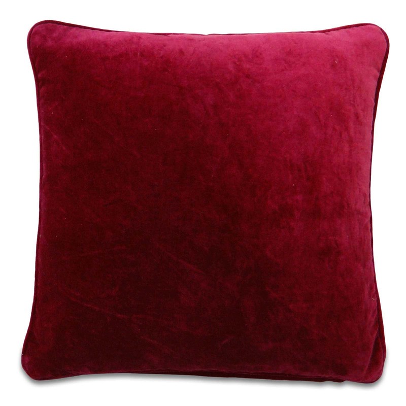 BeyondLiving Solid Velvet Square Cushion Cover Pillow Case Pillows Home