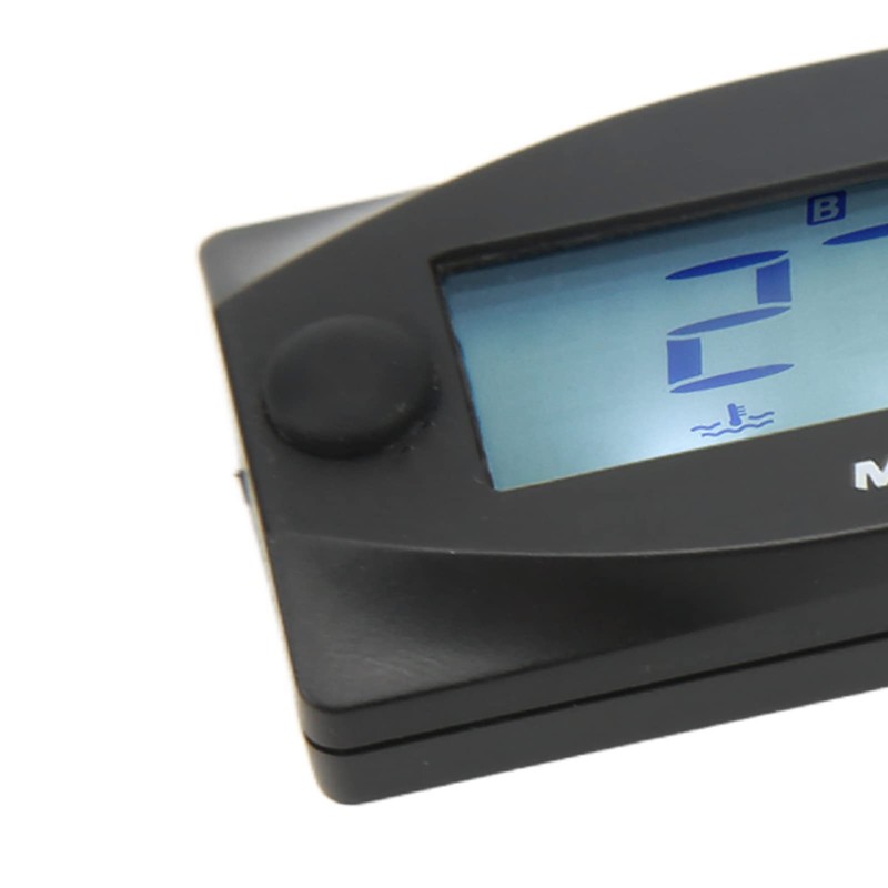 HEEPDD Motorcycle Temperature Display, Universal DC 12V LCD Screen, Strong