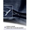 YnM Exclusive Cotton Duvet Cover for Weighted Blankets with 16